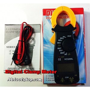 เครื่องมือวัดไฟฟ้า (ราคา 350 บาทเท่านั้น!!) / LCD Multimeter Digital Clamp Meter DT3266L/DT3266F  ::::: สินค้าหมดชั่วคราว :::::